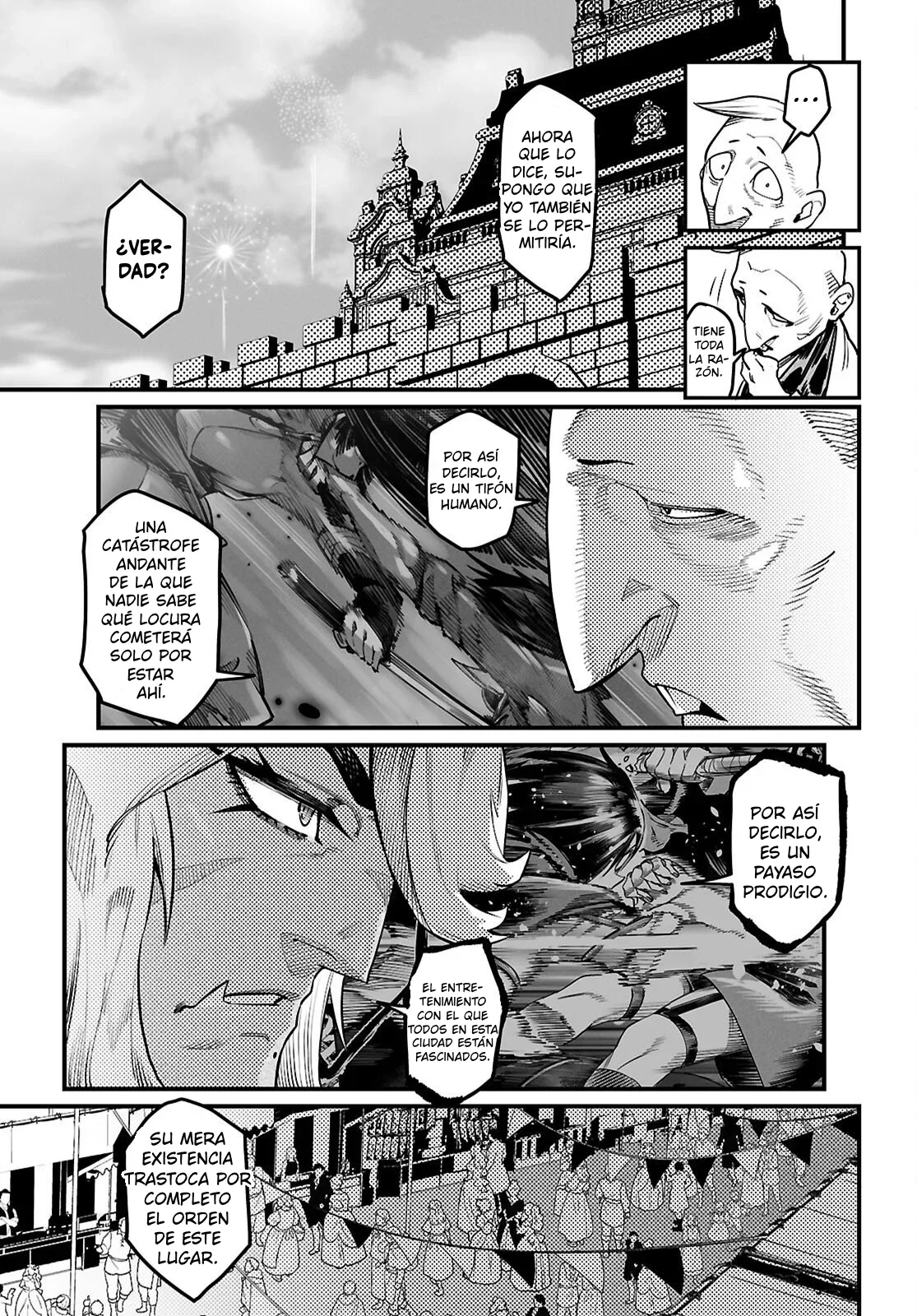 REENCARNADO EN UN COLISEO ~Utilizando la habilidad más débil para derrotar a las mujeres más fuertes y crear un harem de esclavas~ Capítulo 43 - Page 13