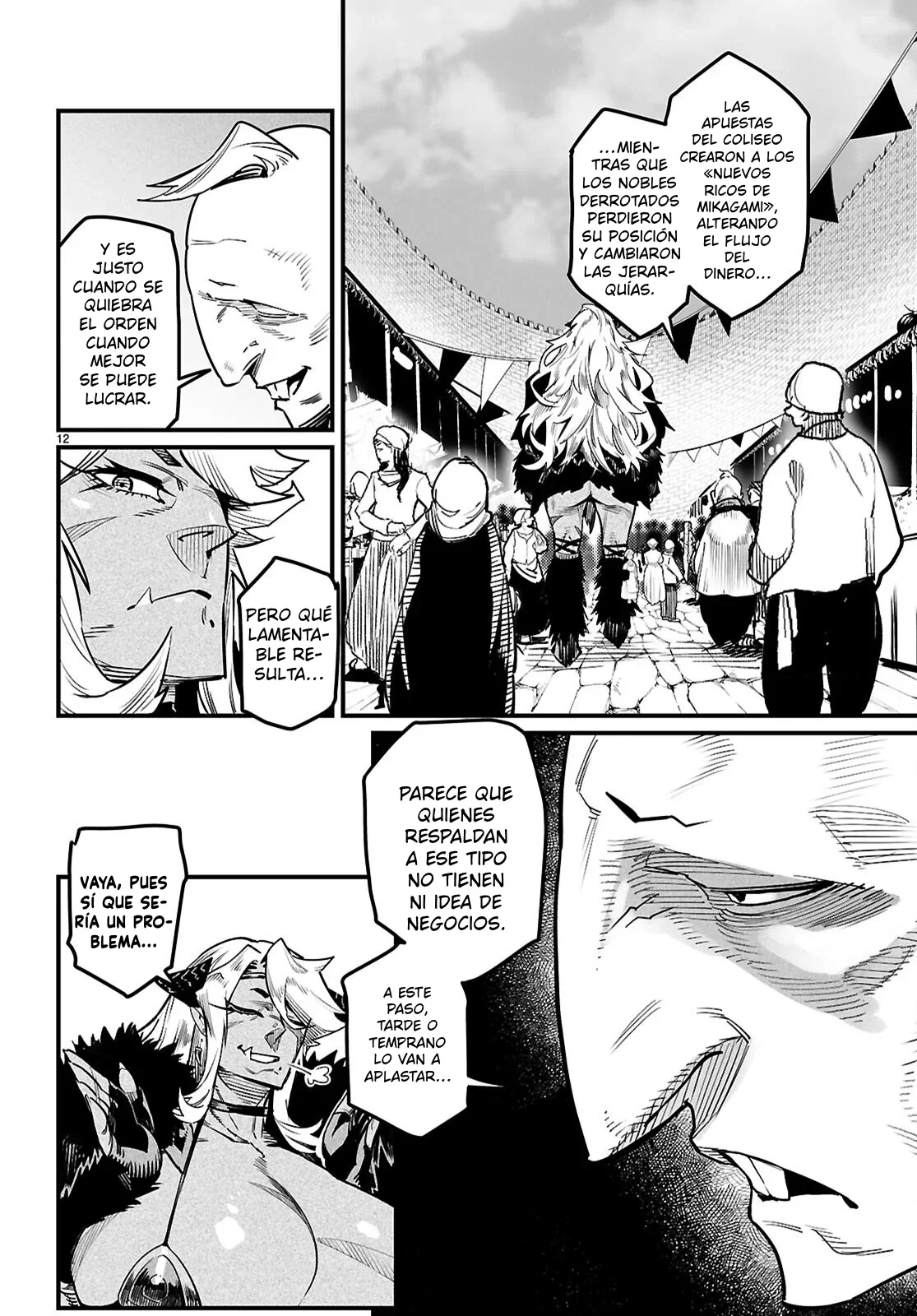 REENCARNADO EN UN COLISEO ~Utilizando la habilidad más débil para derrotar a las mujeres más fuertes y crear un harem de esclavas~ Capítulo 43 - Page 14