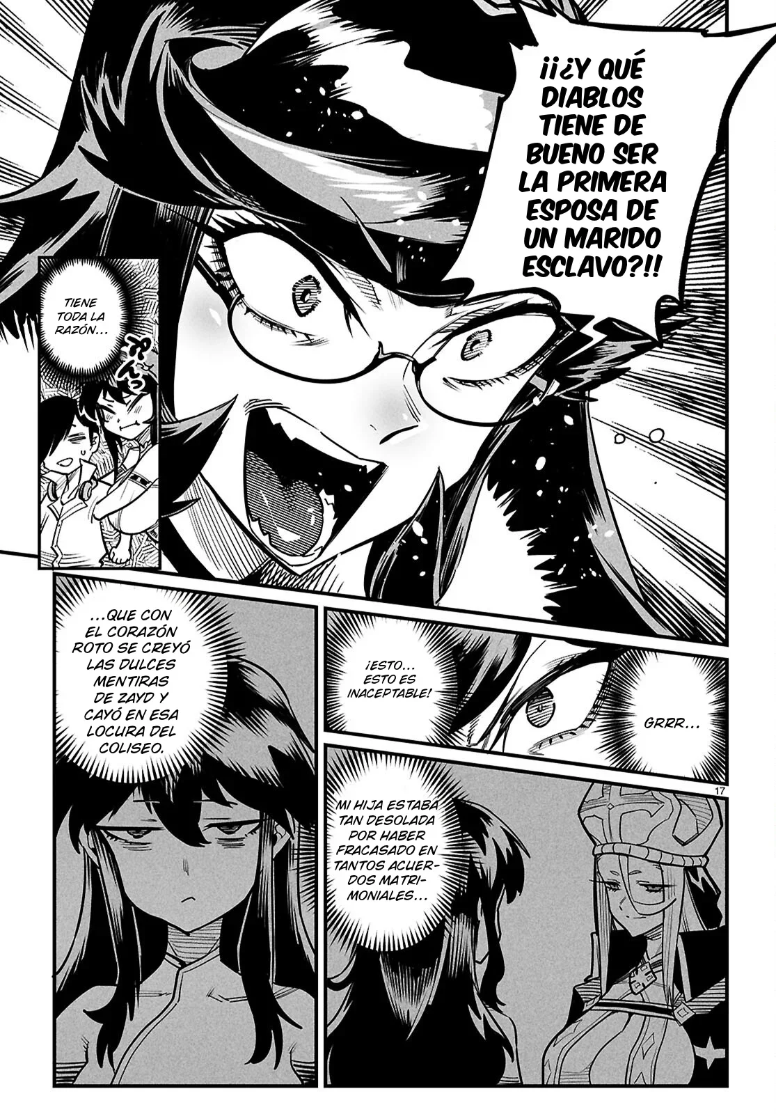 REENCARNADO EN UN COLISEO ~Utilizando la habilidad más débil para derrotar a las mujeres más fuertes y crear un harem de esclavas~ Capítulo 43 - Page 19