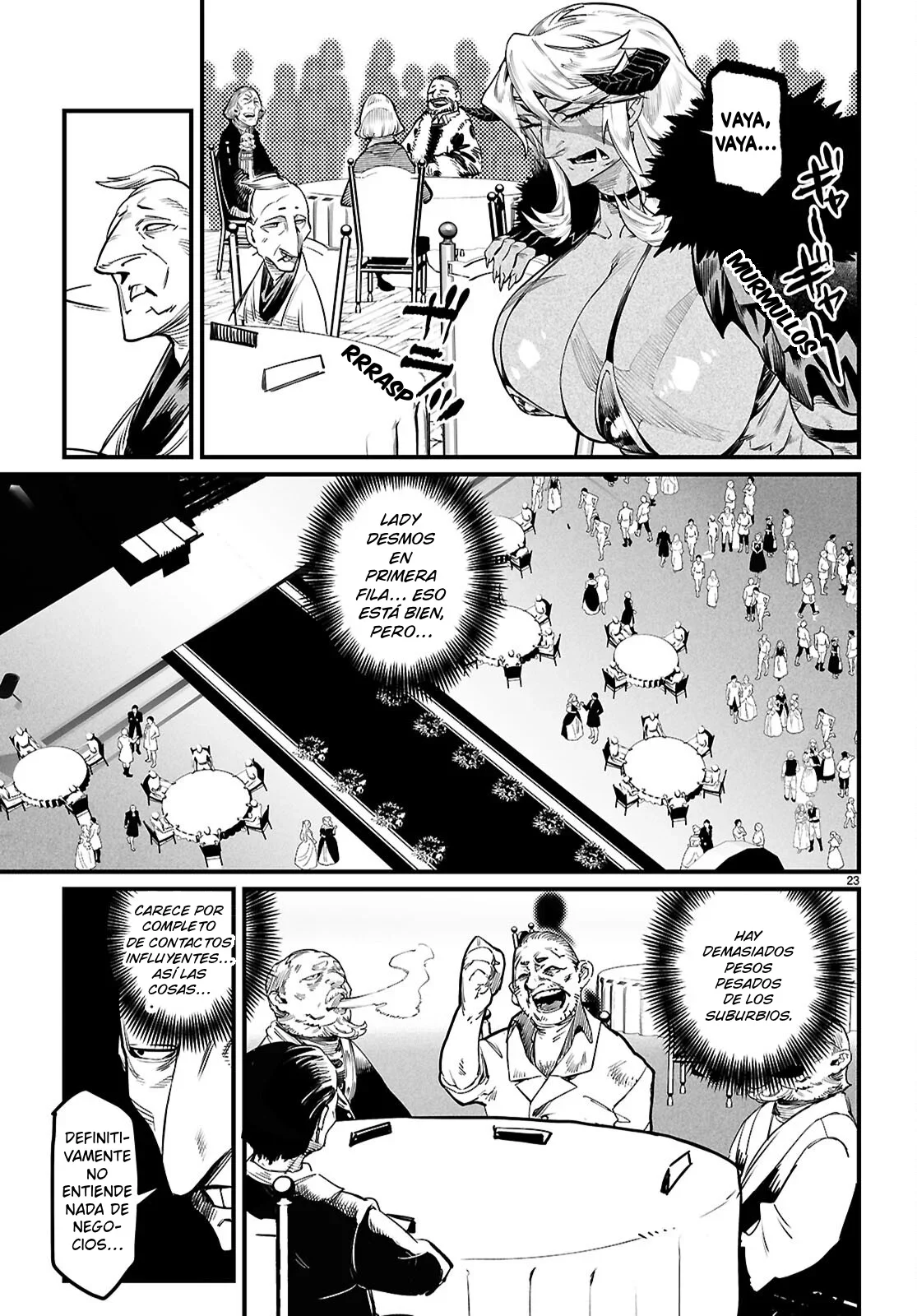 REENCARNADO EN UN COLISEO ~Utilizando la habilidad más débil para derrotar a las mujeres más fuertes y crear un harem de esclavas~ Capítulo 43 - Page 25