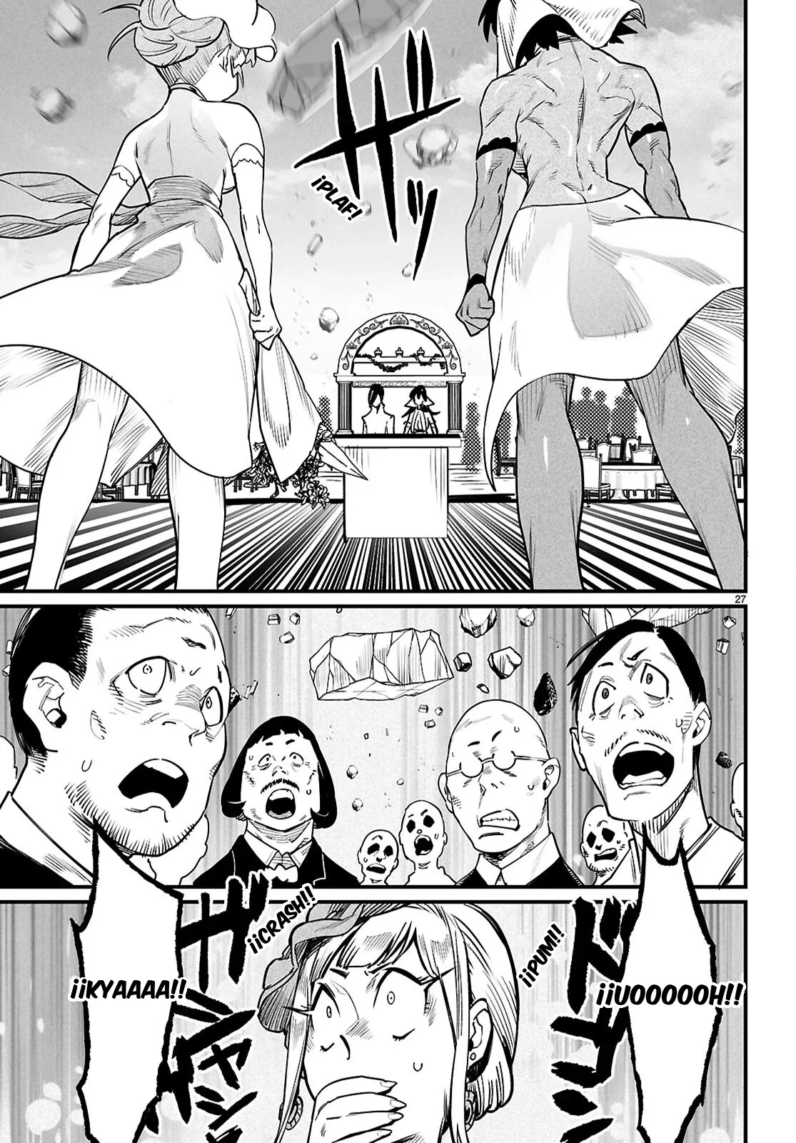REENCARNADO EN UN COLISEO ~Utilizando la habilidad más débil para derrotar a las mujeres más fuertes y crear un harem de esclavas~ Capítulo 43 - Page 29