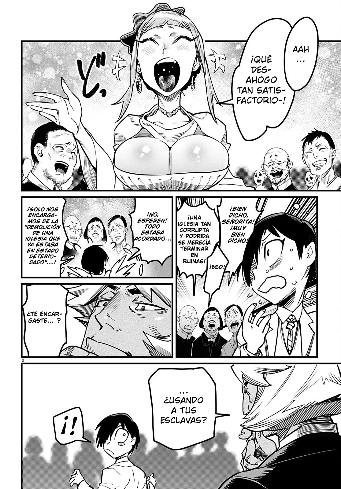 REENCARNADO EN UN COLISEO ~Utilizando la habilidad más débil para derrotar a las mujeres más fuertes y crear un harem de esclavas~ Capítulo 44 - Page 3