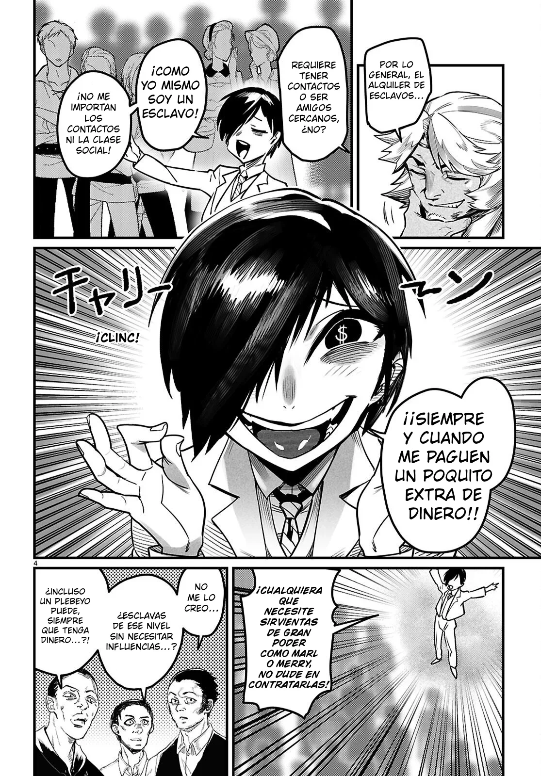 REENCARNADO EN UN COLISEO ~Utilizando la habilidad más débil para derrotar a las mujeres más fuertes y crear un harem de esclavas~ Capítulo 44 - Page 5