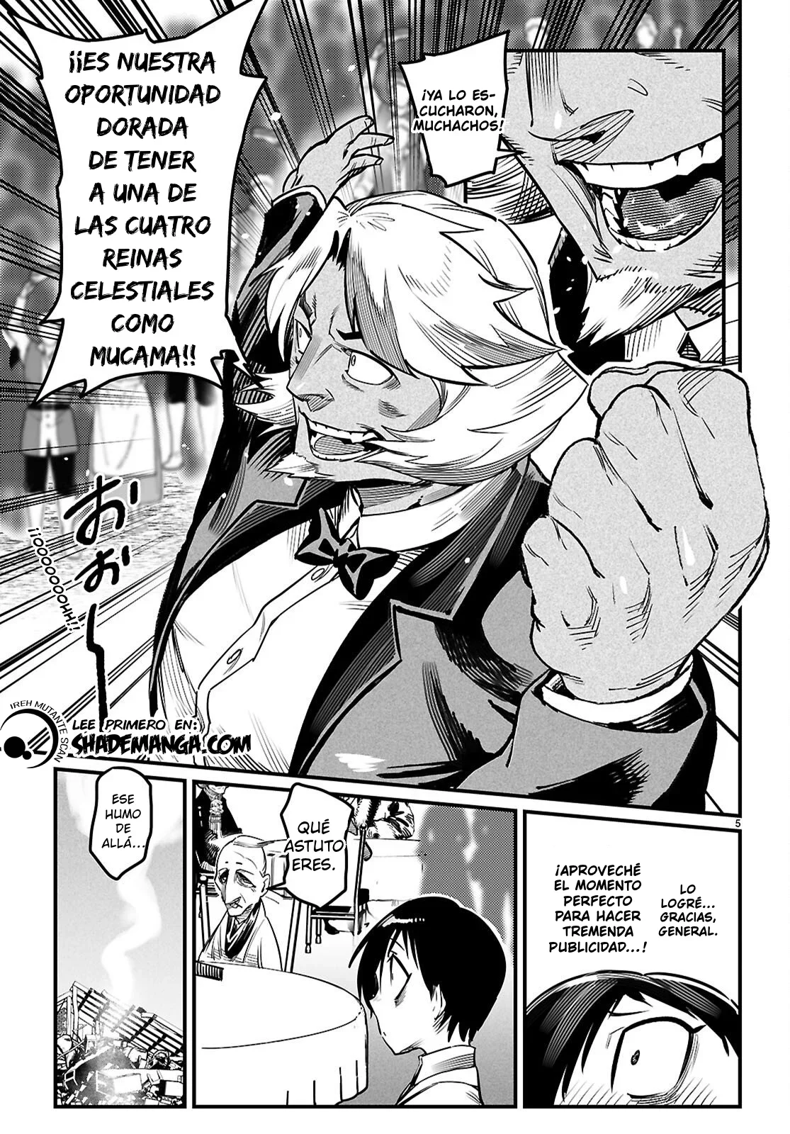 REENCARNADO EN UN COLISEO ~Utilizando la habilidad más débil para derrotar a las mujeres más fuertes y crear un harem de esclavas~ Capítulo 44 - Page 6