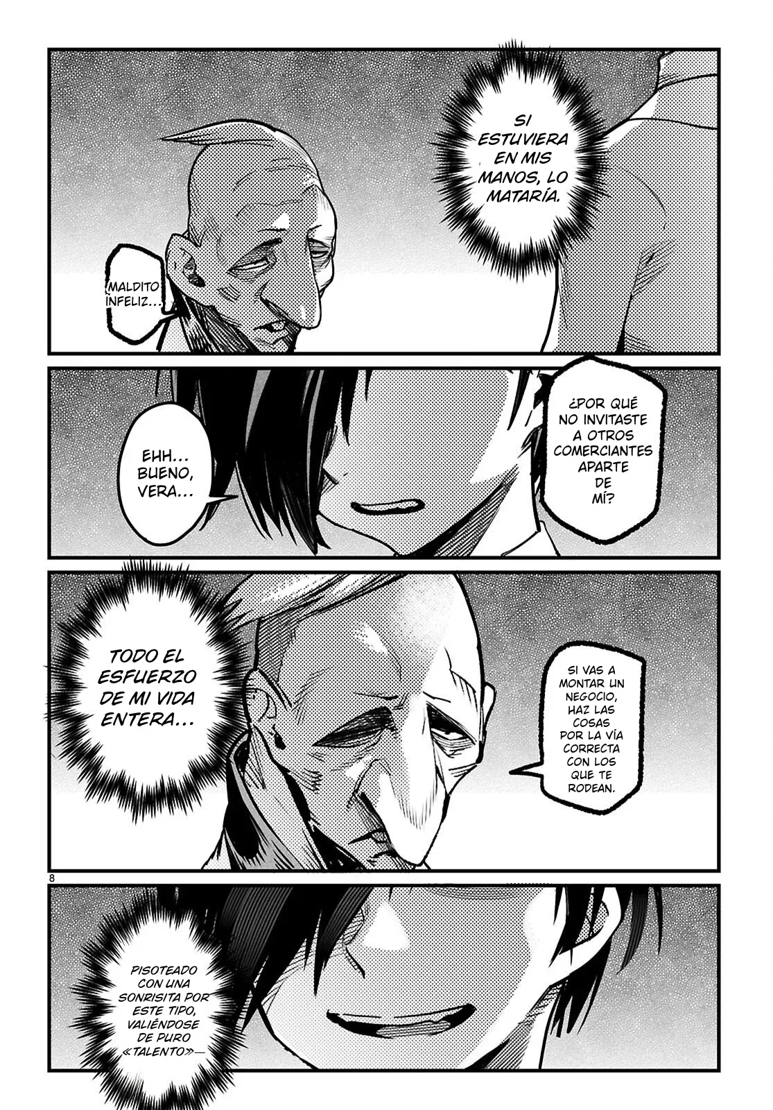 REENCARNADO EN UN COLISEO ~Utilizando la habilidad más débil para derrotar a las mujeres más fuertes y crear un harem de esclavas~ Capítulo 44 - Page 9