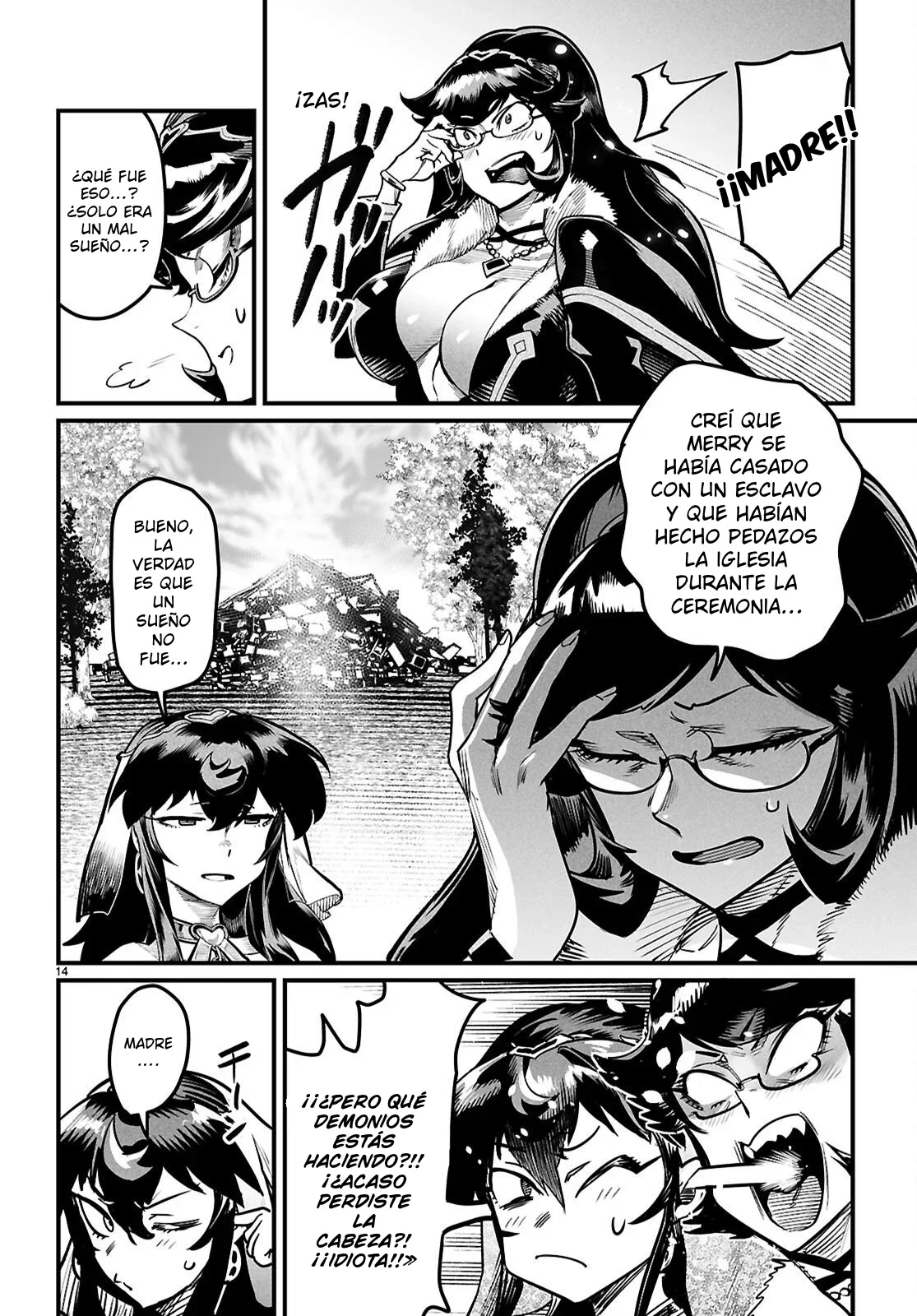 REENCARNADO EN UN COLISEO ~Utilizando la habilidad más débil para derrotar a las mujeres más fuertes y crear un harem de esclavas~ Capítulo 44 - Page 15