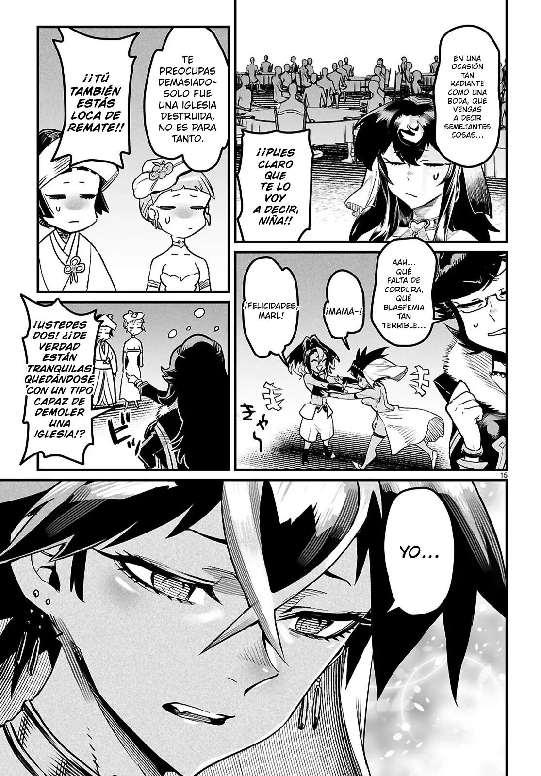 REENCARNADO EN UN COLISEO ~Utilizando la habilidad más débil para derrotar a las mujeres más fuertes y crear un harem de esclavas~ Capítulo 44 - Page 16