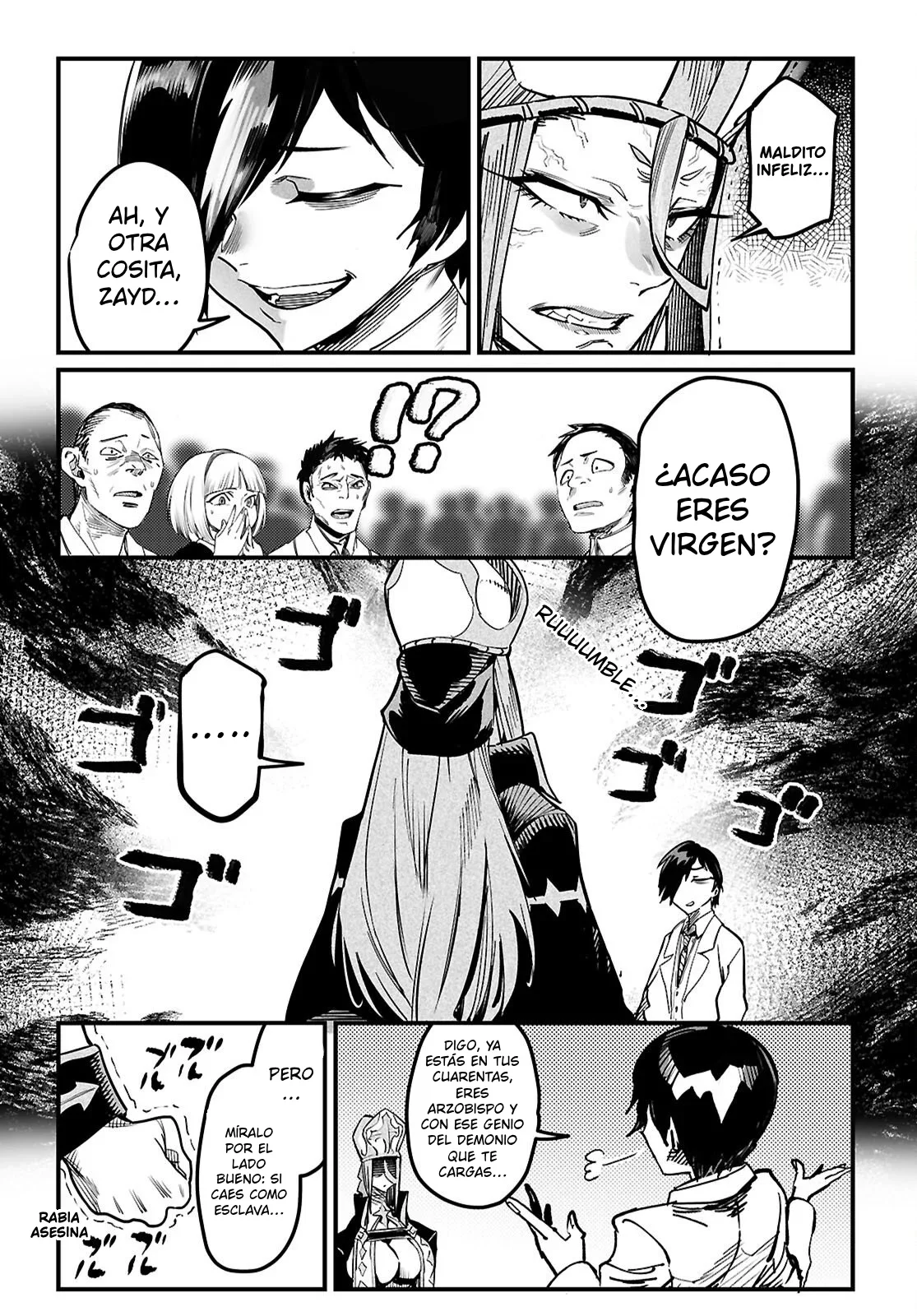 REENCARNADO EN UN COLISEO ~Utilizando la habilidad más débil para derrotar a las mujeres más fuertes y crear un harem de esclavas~ Capítulo 44 - Page 33