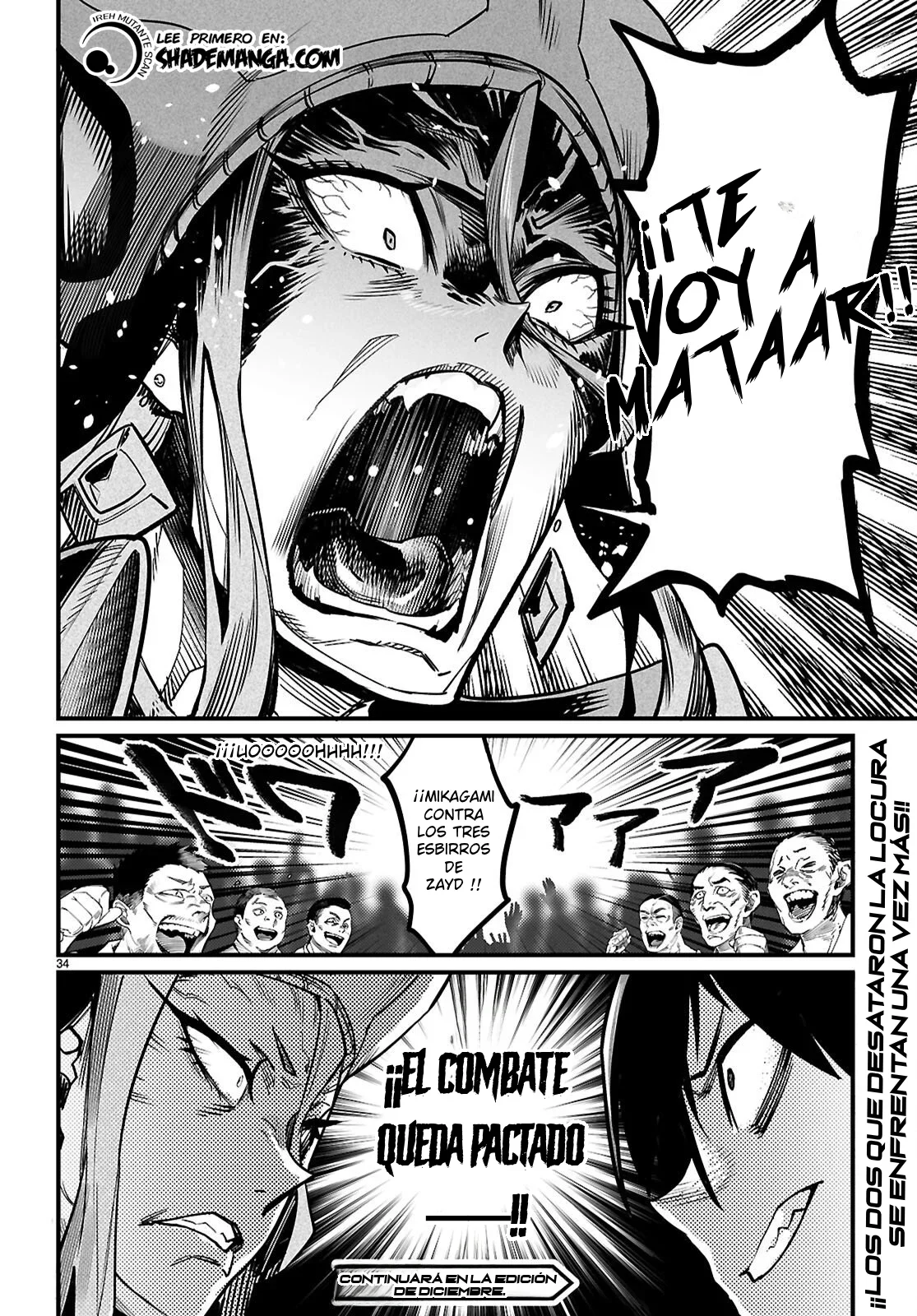 REENCARNADO EN UN COLISEO ~Utilizando la habilidad más débil para derrotar a las mujeres más fuertes y crear un harem de esclavas~ Capítulo 44 - Page 35