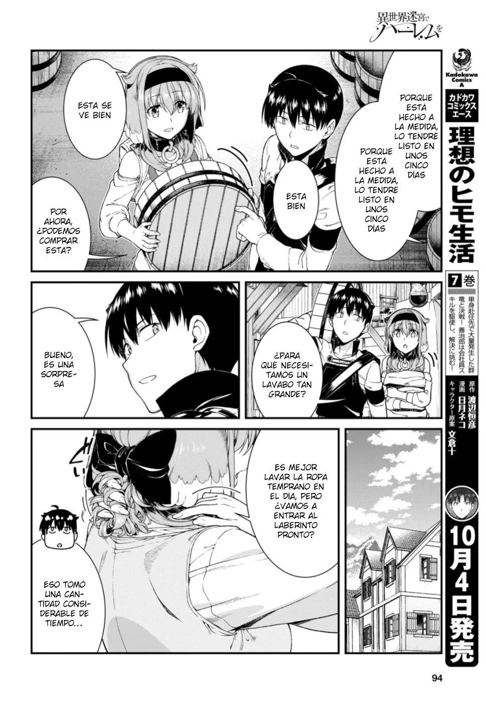 Isekai Meikyuu de Dorei Harem wo Capítulo 28 - Page 9