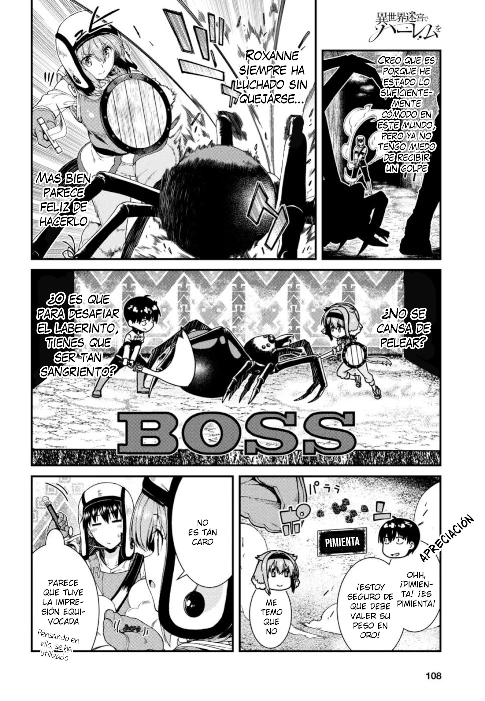 Isekai Meikyuu de Dorei Harem wo Capítulo 28 - Page 23