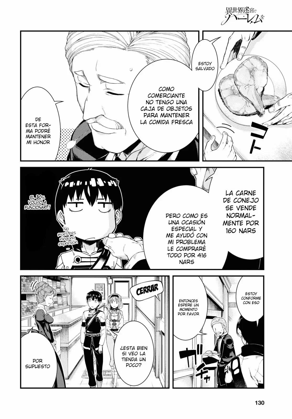 Isekai Meikyuu de Dorei Harem wo Capítulo 35 - Page 17