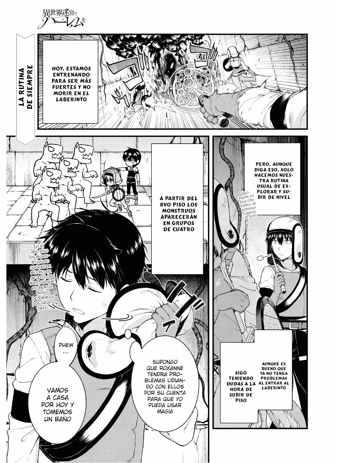 Isekai Meikyuu de Dorei Harem wo Capítulo 36 - Page 2