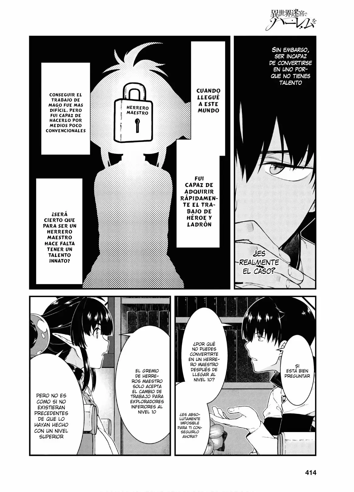 Isekai Meikyuu de Dorei Harem wo Capítulo 38 - Page 10