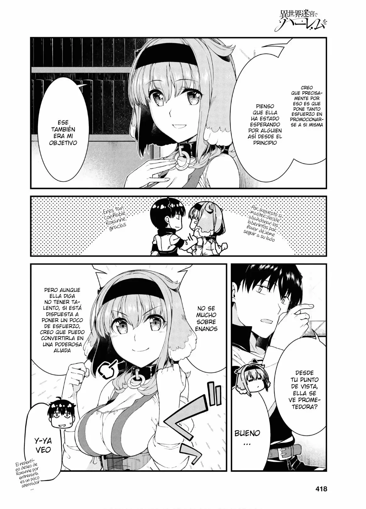 Isekai Meikyuu de Dorei Harem wo Capítulo 38 - Page 14