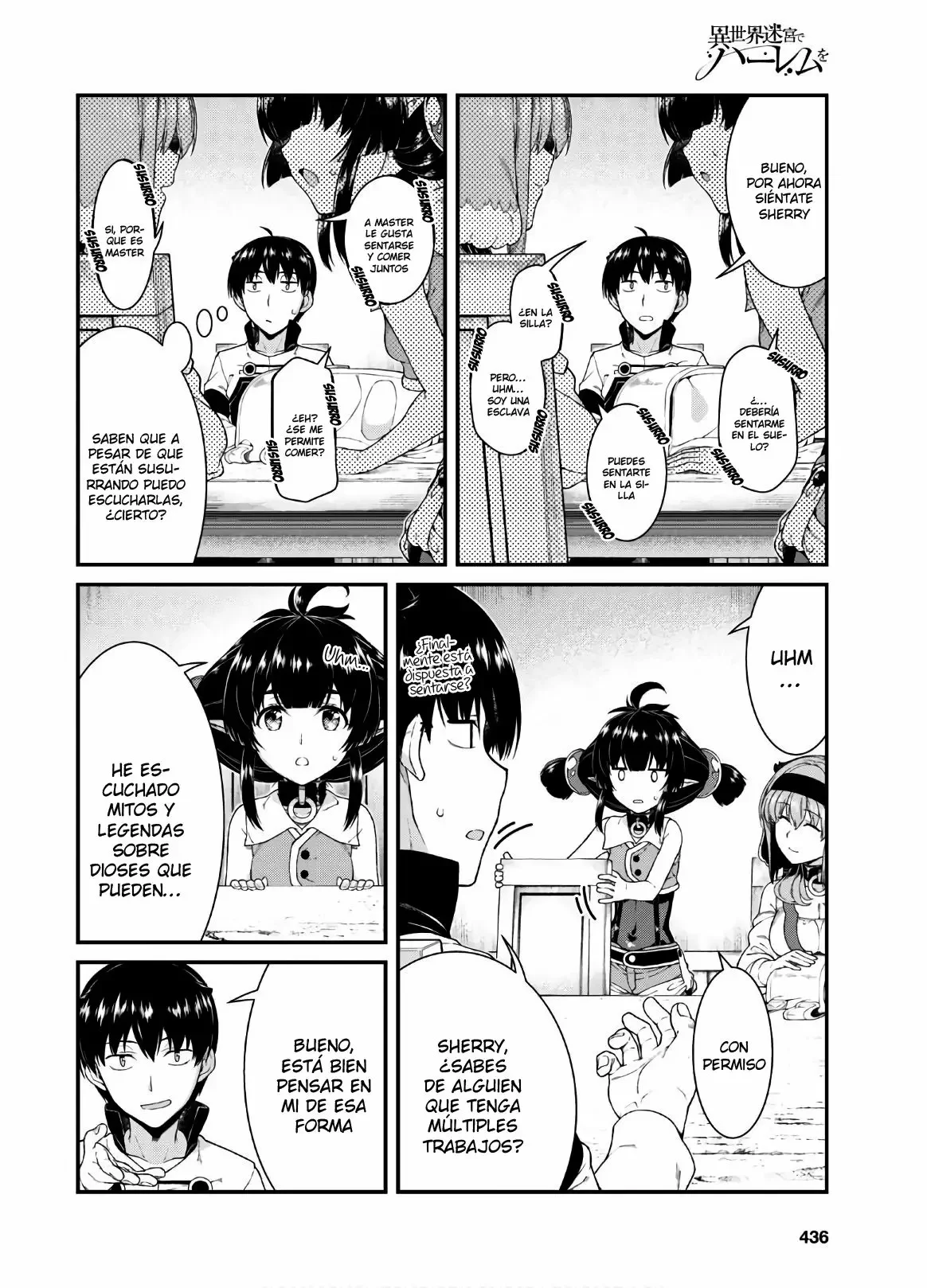 Isekai Meikyuu de Dorei Harem wo Capítulo 38 - Page 32