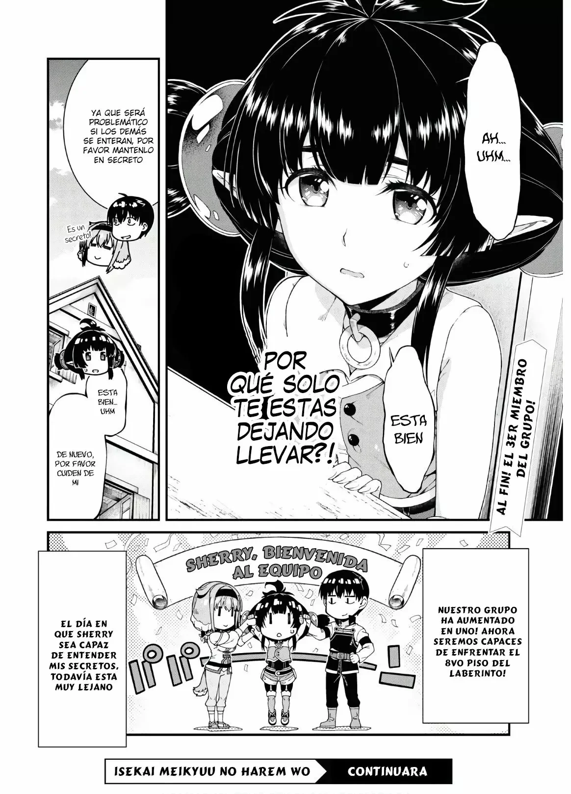 Isekai Meikyuu de Dorei Harem wo Capítulo 38 - Page 36