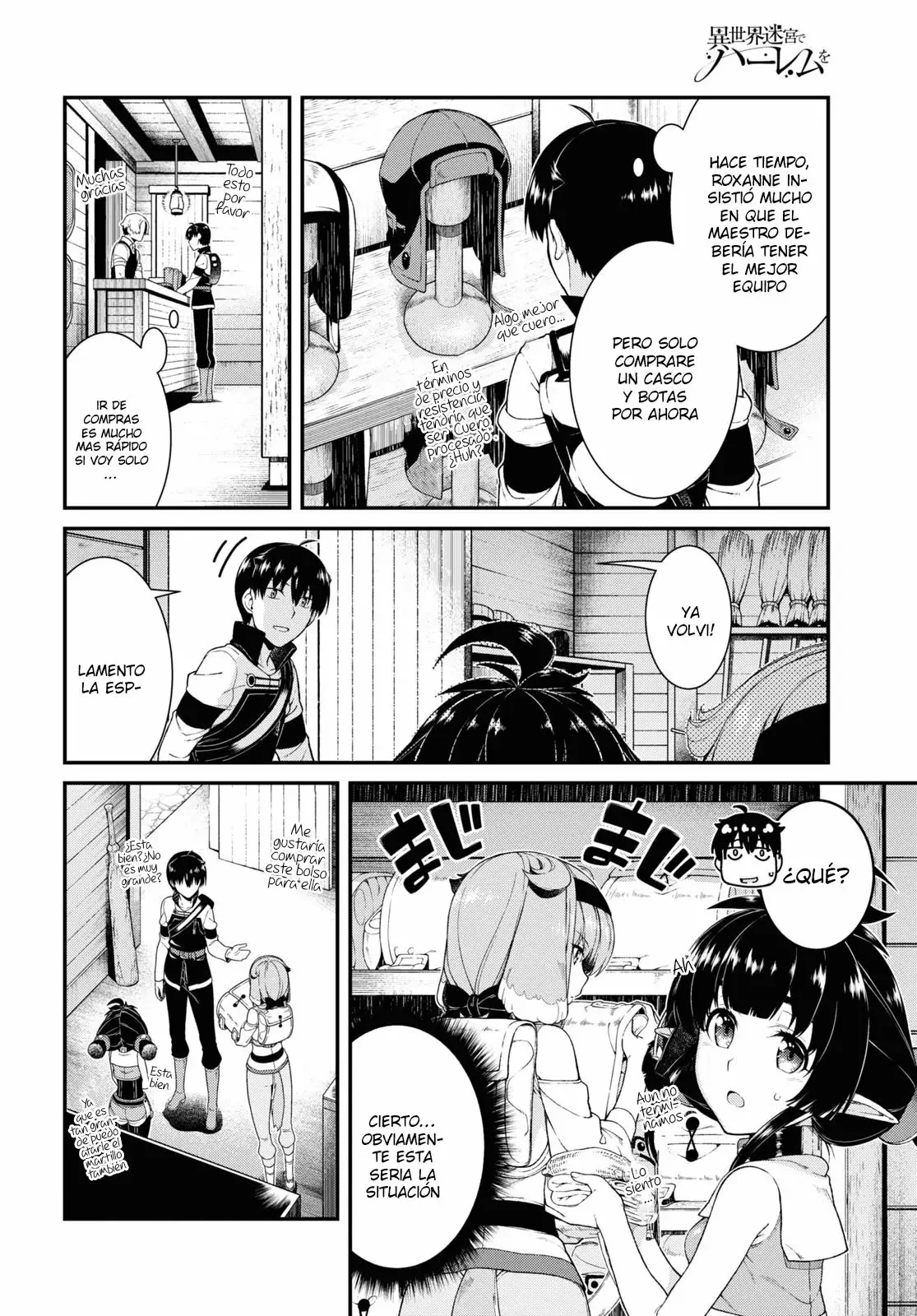 Isekai Meikyuu de Dorei Harem wo Capítulo 39 - Page 7