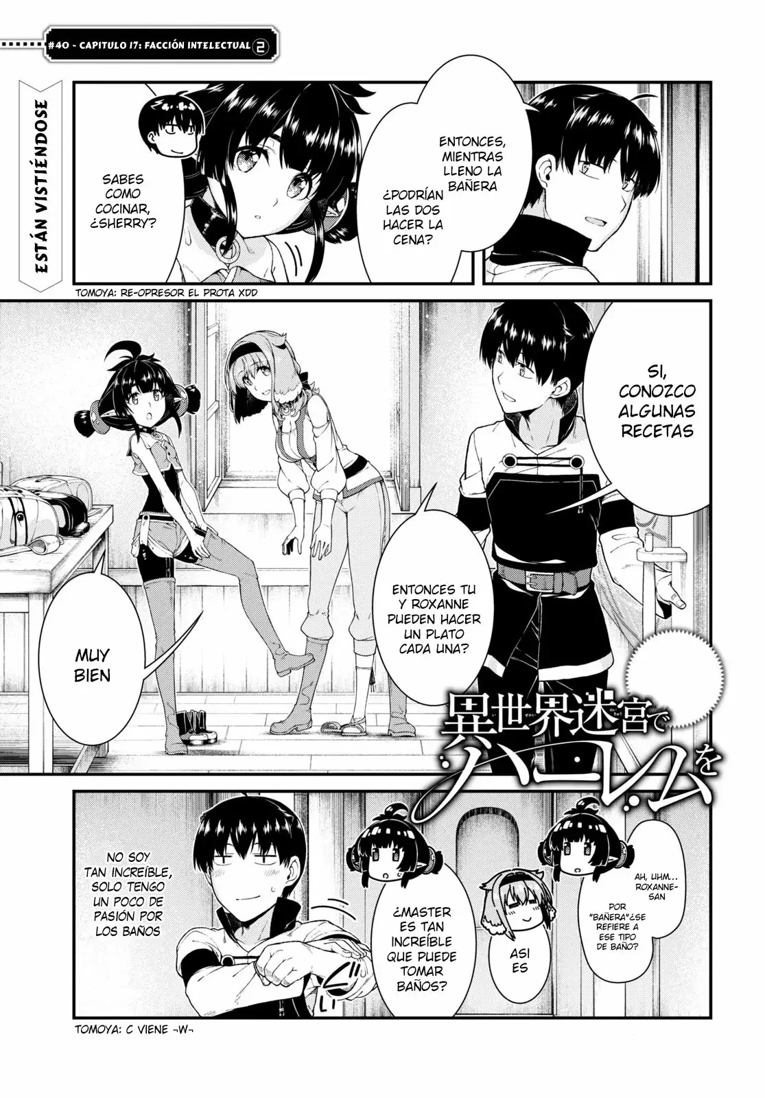Isekai Meikyuu de Dorei Harem wo Capítulo 40 - Page 3