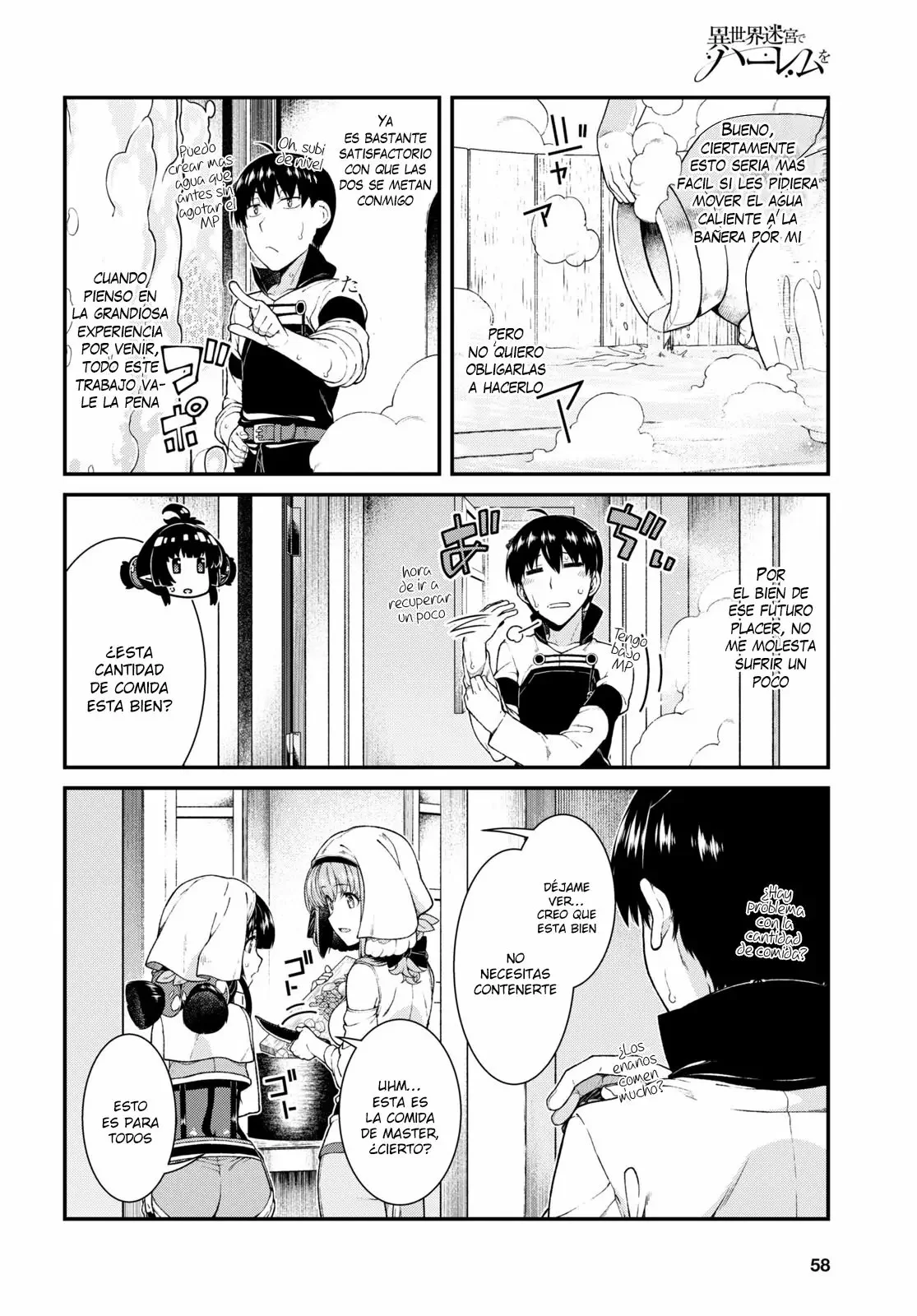 Isekai Meikyuu de Dorei Harem wo Capítulo 40 - Page 4