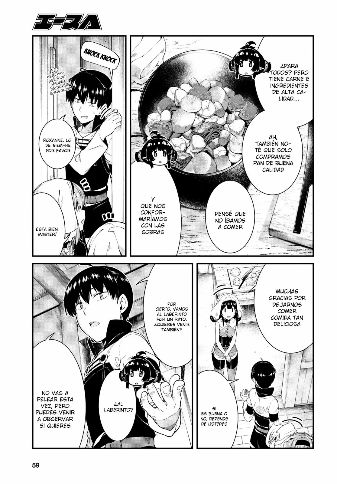 Isekai Meikyuu de Dorei Harem wo Capítulo 40 - Page 5