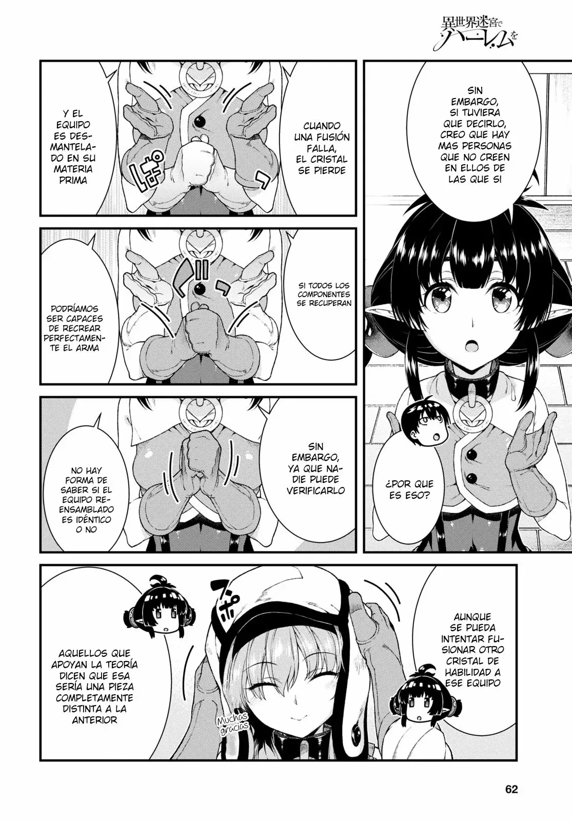 Isekai Meikyuu de Dorei Harem wo Capítulo 40 - Page 8