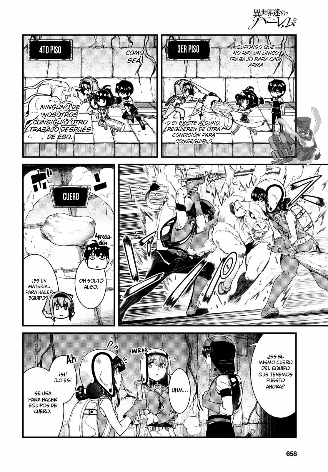 Isekai Meikyuu de Dorei Harem wo Capítulo 45 - Page 8