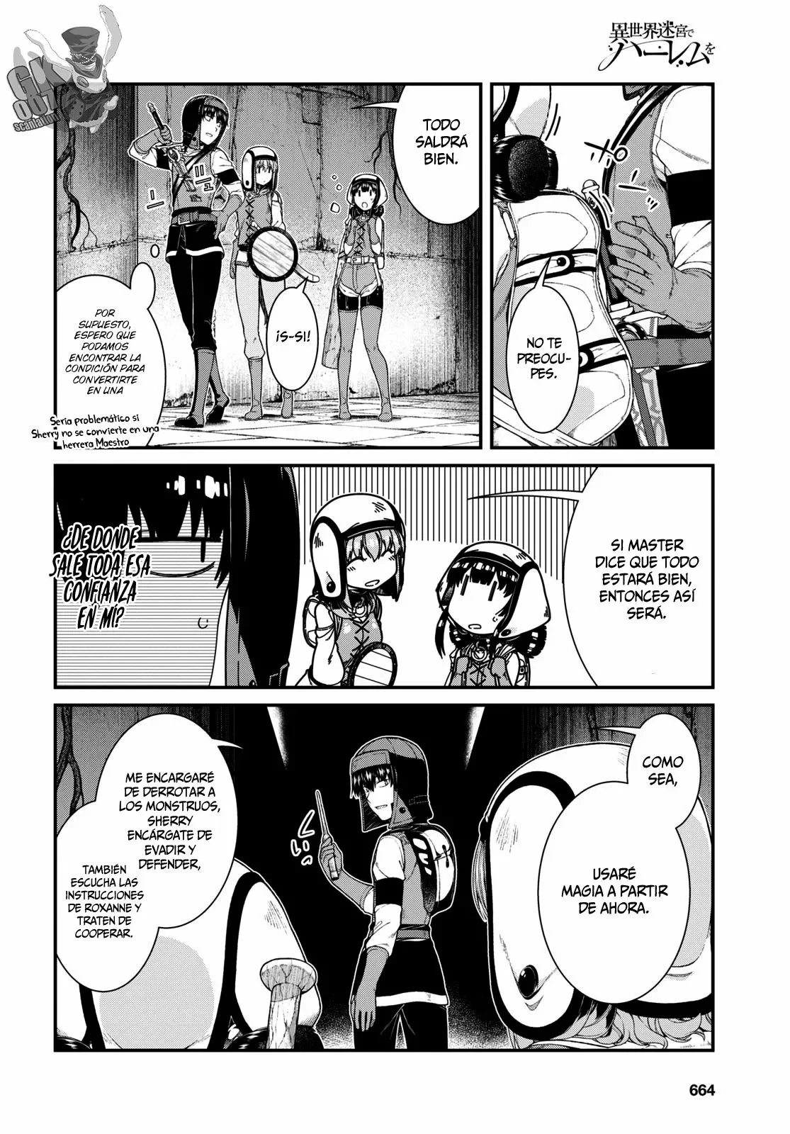 Isekai Meikyuu de Dorei Harem wo Capítulo 45 - Page 14