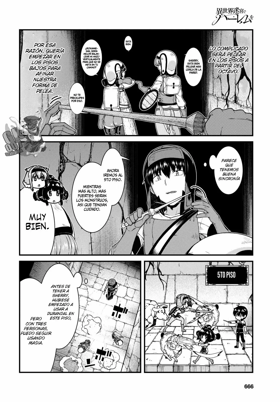 Isekai Meikyuu de Dorei Harem wo Capítulo 45 - Page 16