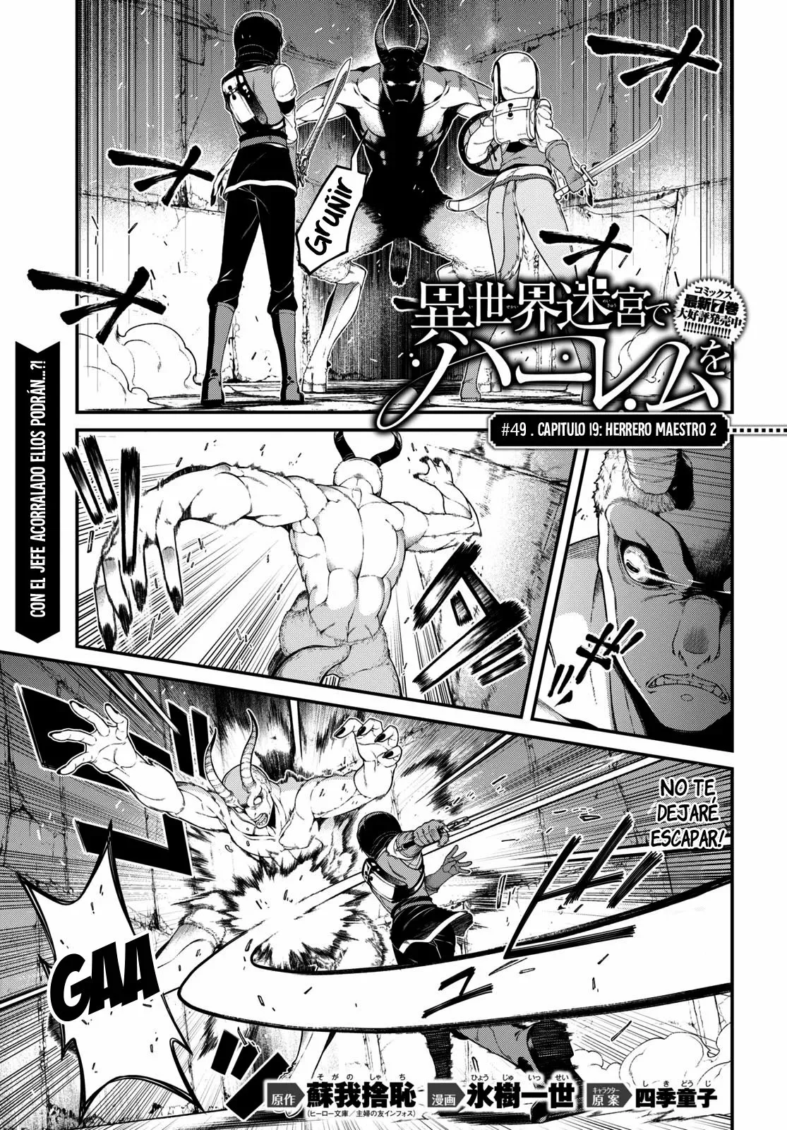 Isekai Meikyuu de Dorei Harem wo Capítulo 49 - Page 2