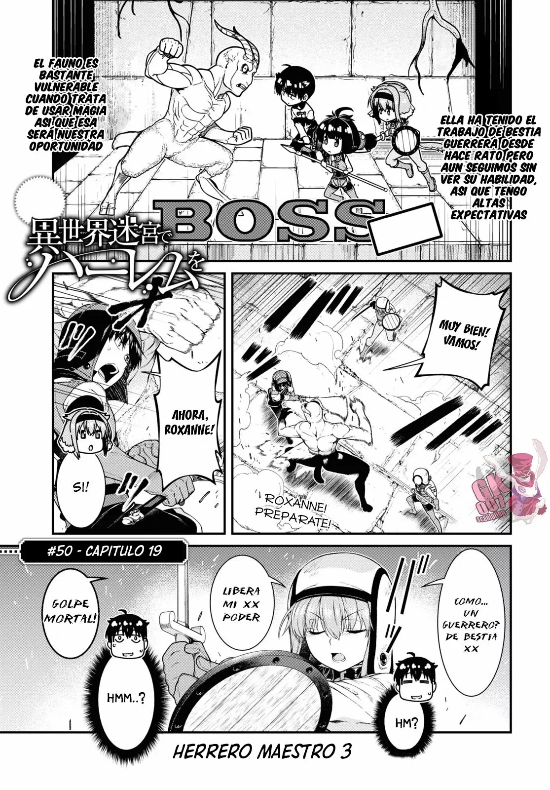 Isekai Meikyuu de Dorei Harem wo Capítulo 50 - Page 3
