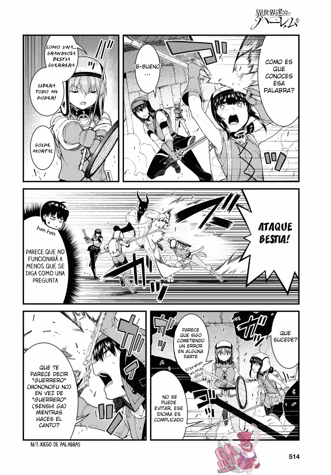 Isekai Meikyuu de Dorei Harem wo Capítulo 50 - Page 6
