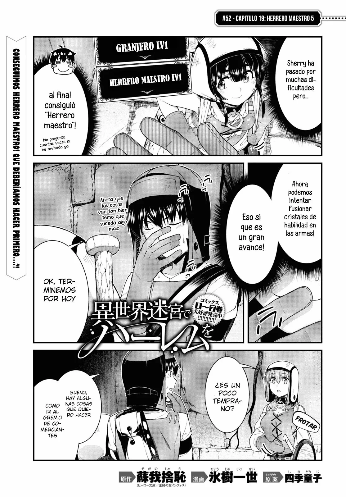 Isekai Meikyuu de Dorei Harem wo Capítulo 52 - Page 3