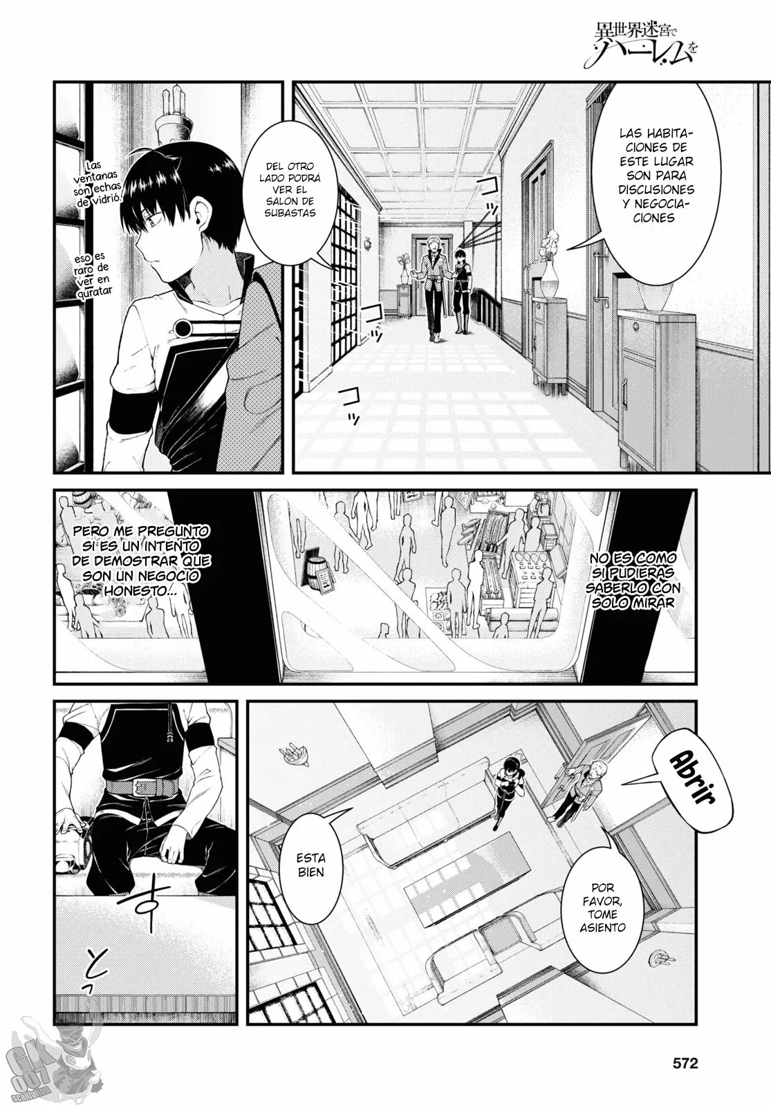 Isekai Meikyuu de Dorei Harem wo Capítulo 52 - Page 8