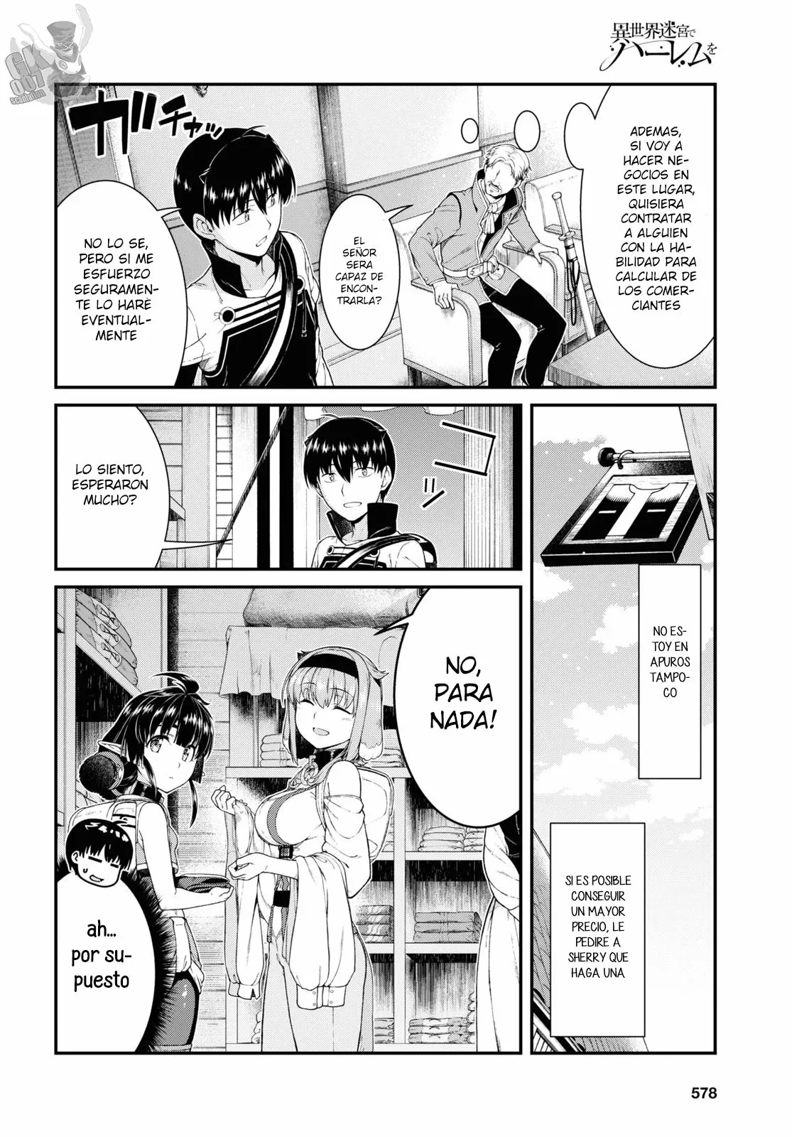 Isekai Meikyuu de Dorei Harem wo Capítulo 52 - Page 14