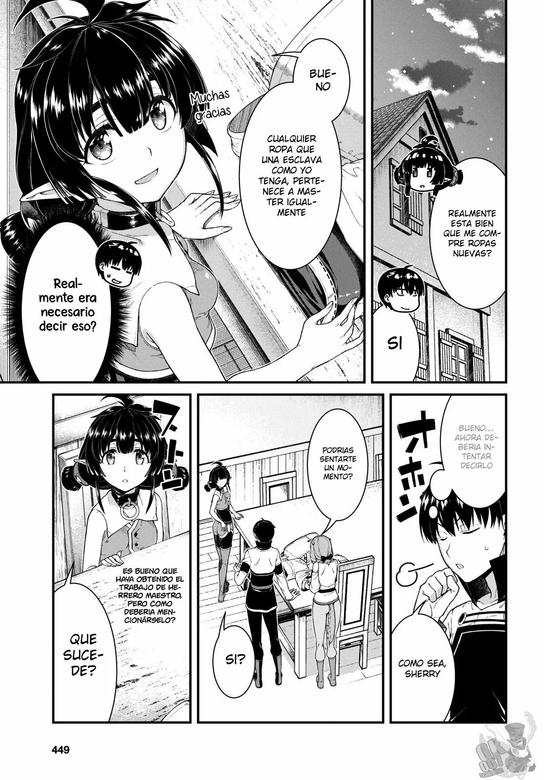 Isekai Meikyuu de Dorei Harem wo Capítulo 53 - Page 4