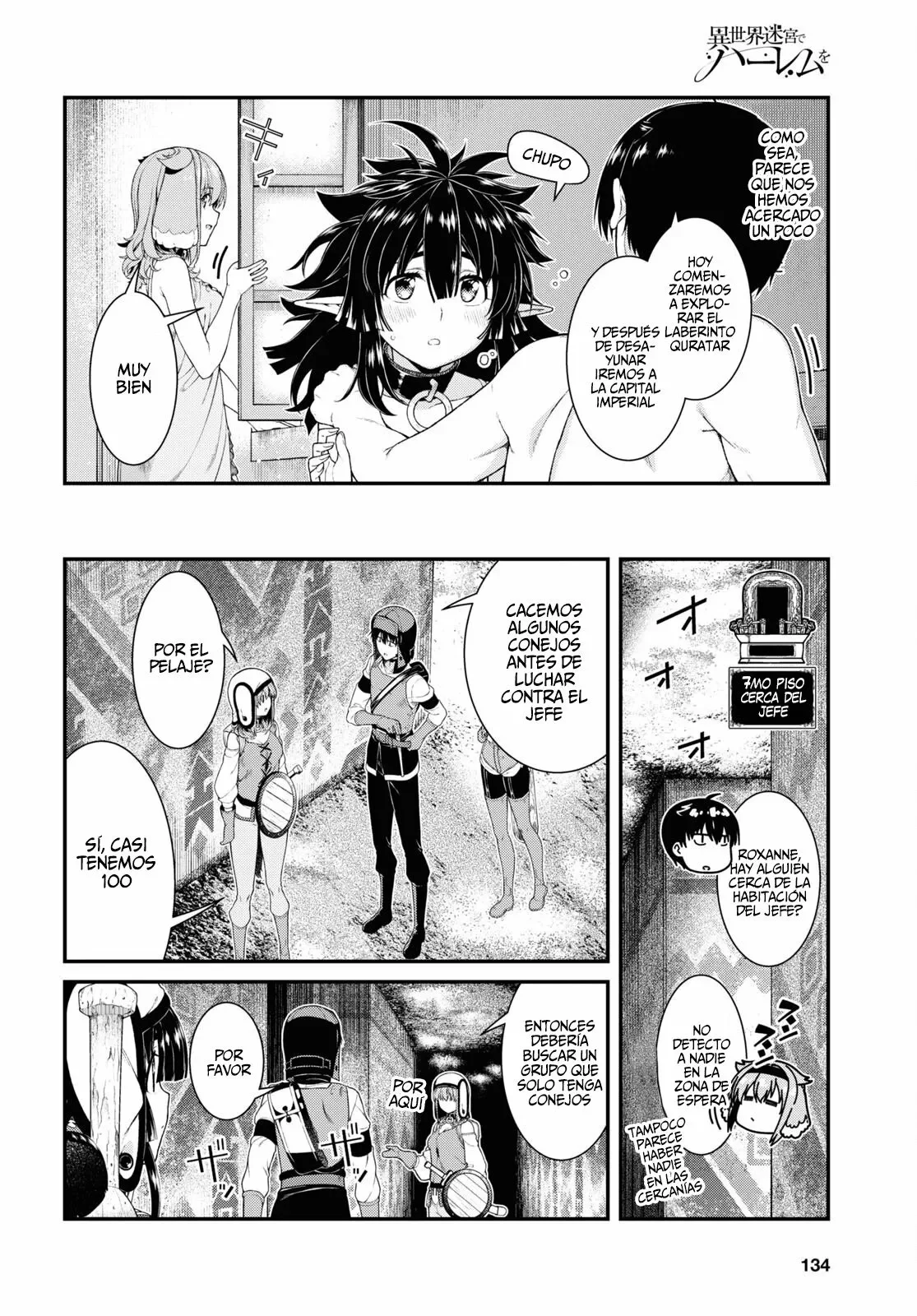 Isekai Meikyuu de Dorei Harem wo Capítulo 55 - Page 6