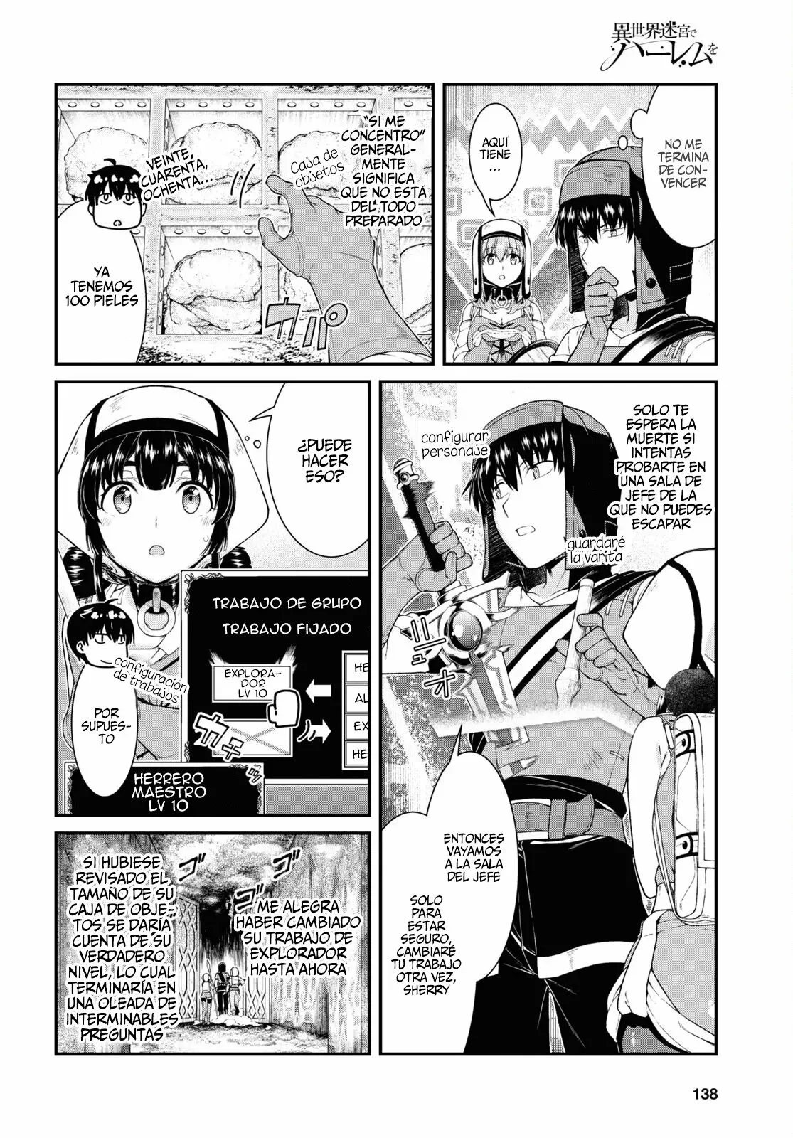 Isekai Meikyuu de Dorei Harem wo Capítulo 55 - Page 10