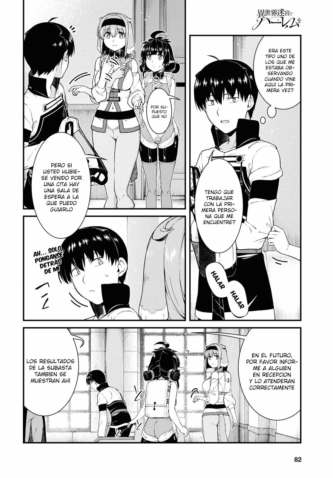 Isekai Meikyuu de Dorei Harem wo Capítulo 57 - Page 8