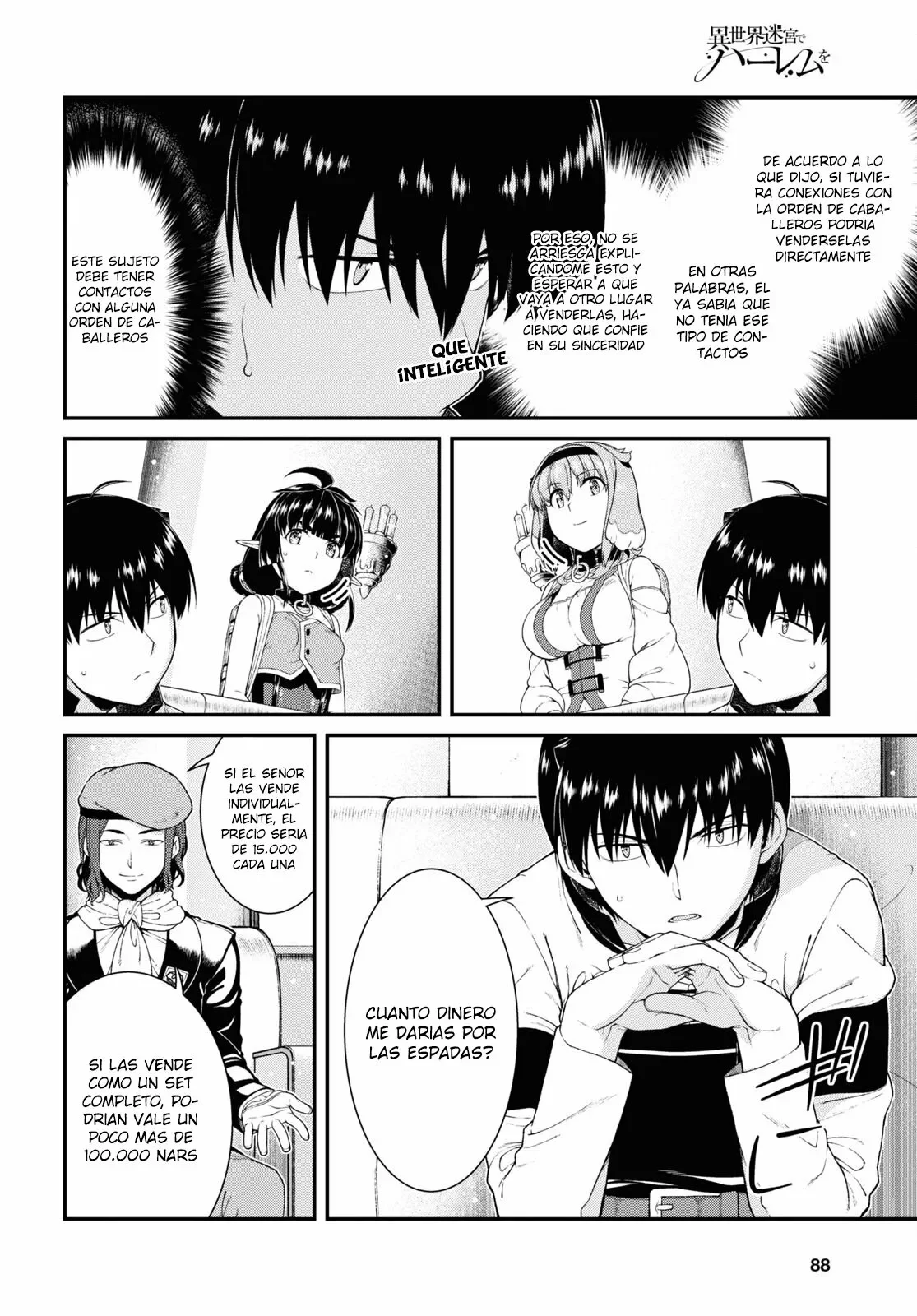 Isekai Meikyuu de Dorei Harem wo Capítulo 57 - Page 14