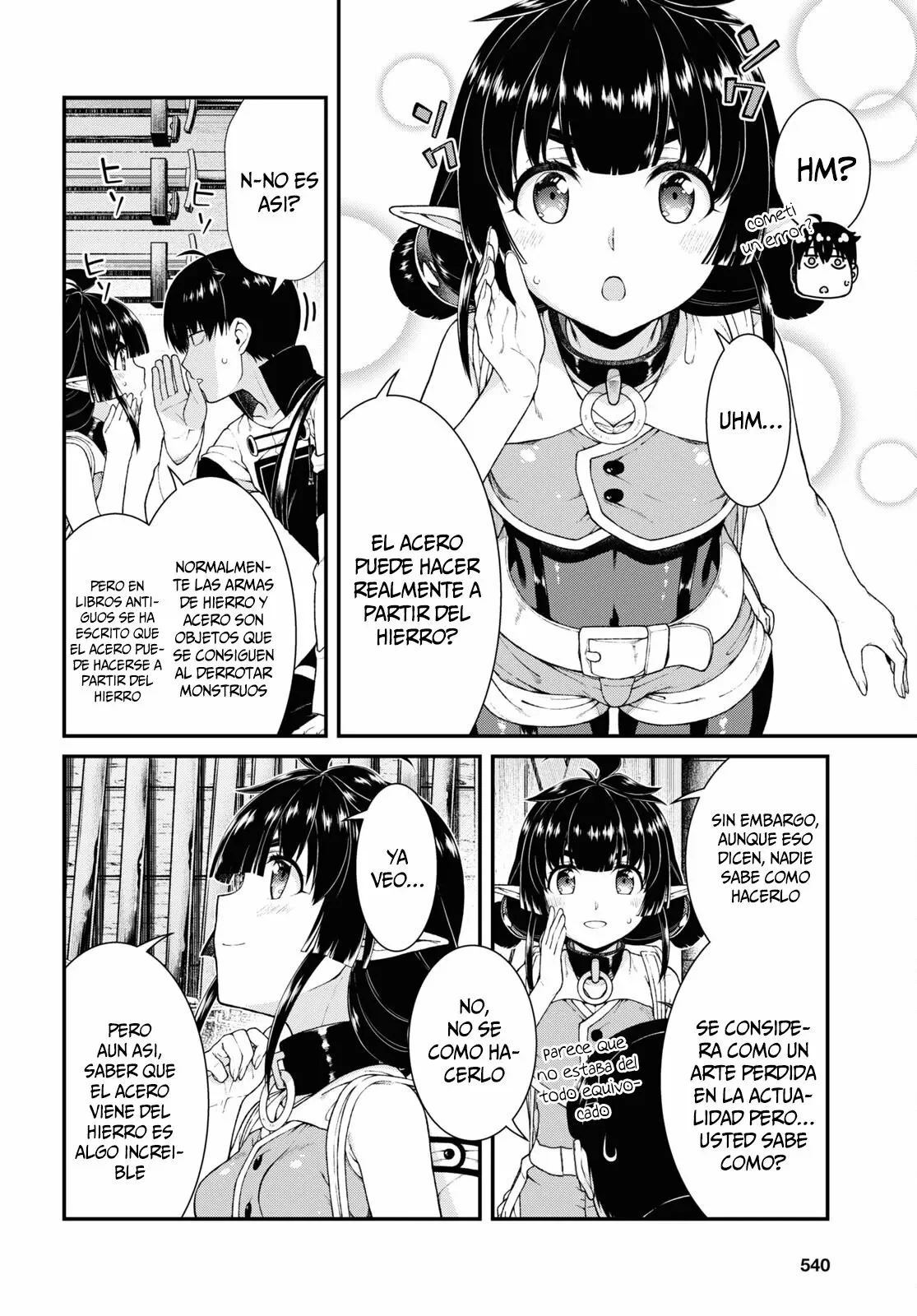 Isekai Meikyuu de Dorei Harem wo Capítulo 58 - Page 4