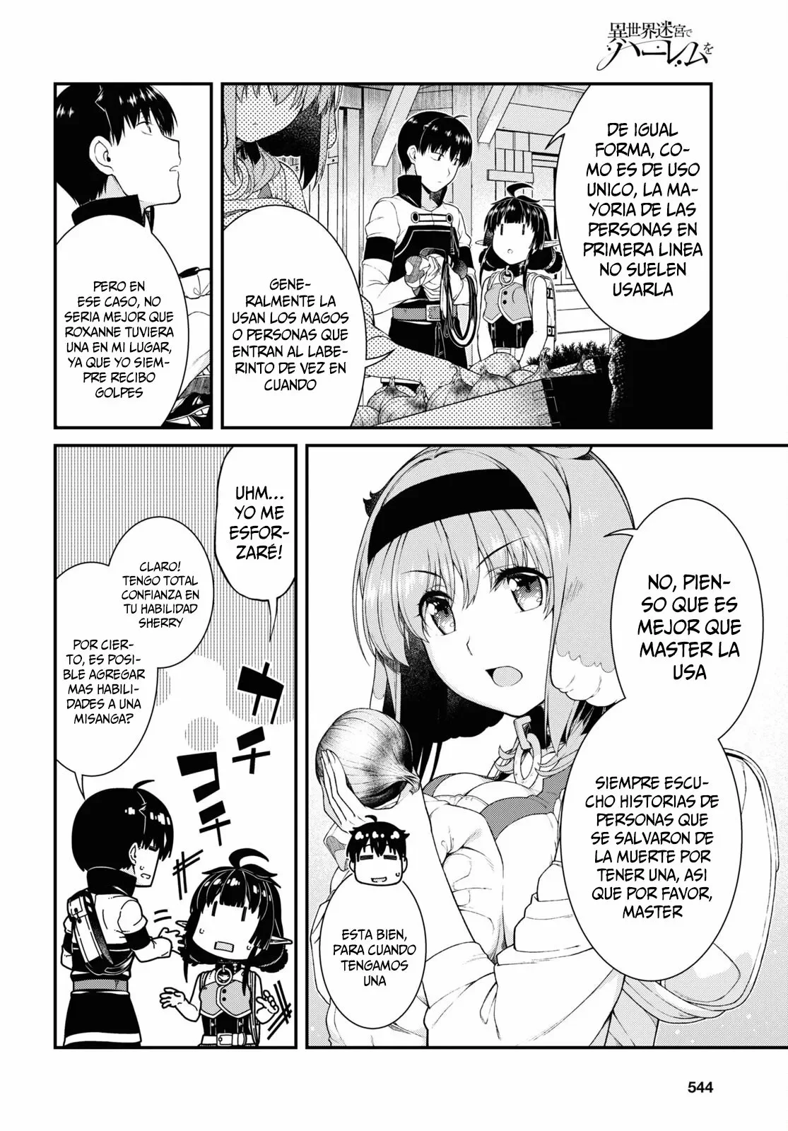 Isekai Meikyuu de Dorei Harem wo Capítulo 58 - Page 8