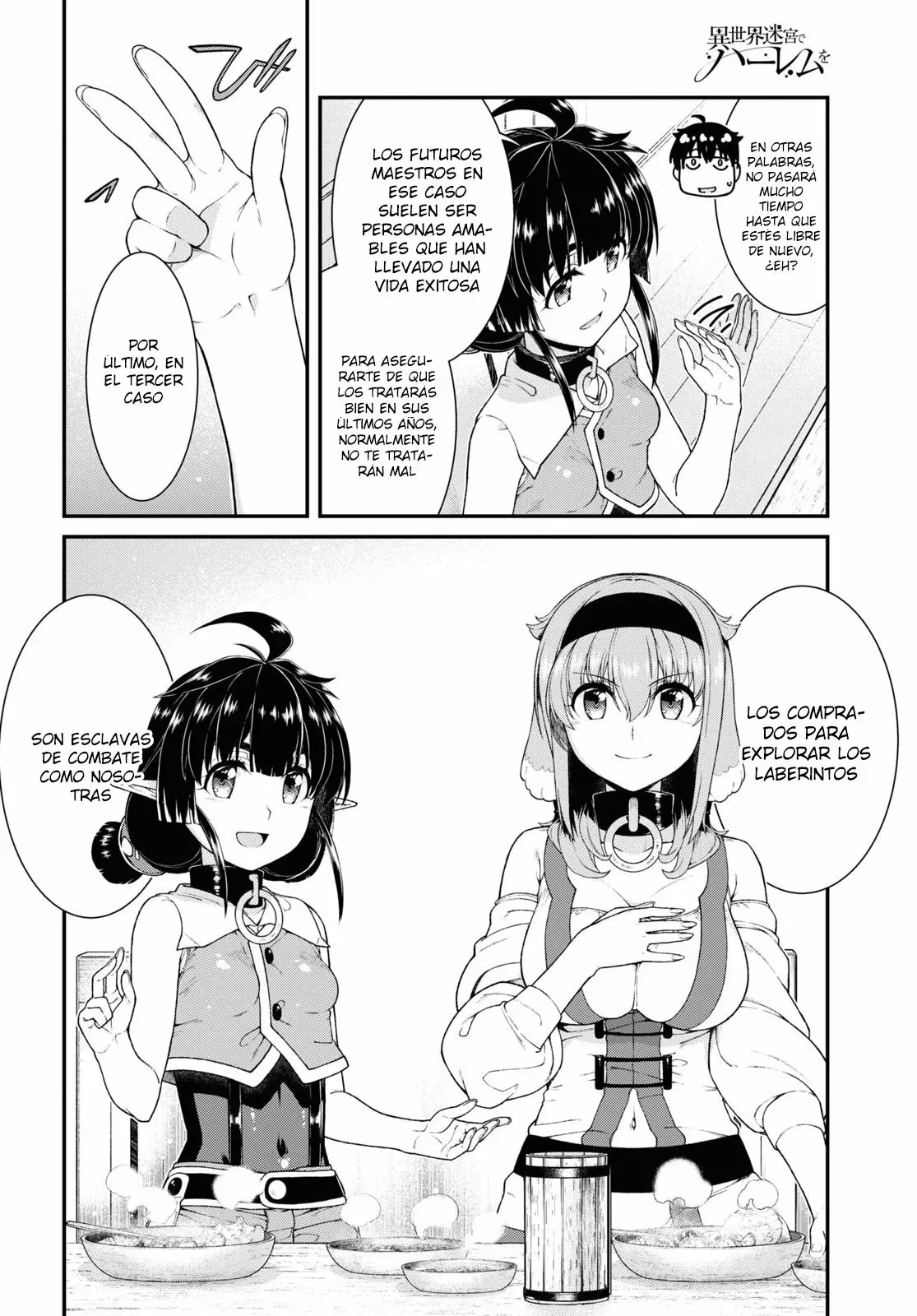 Isekai Meikyuu de Dorei Harem wo Capítulo 60 - Page 6