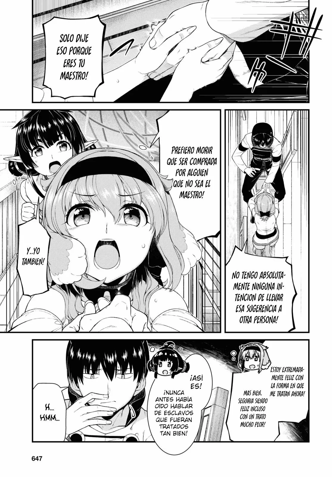 Isekai Meikyuu de Dorei Harem wo Capítulo 60 - Page 9