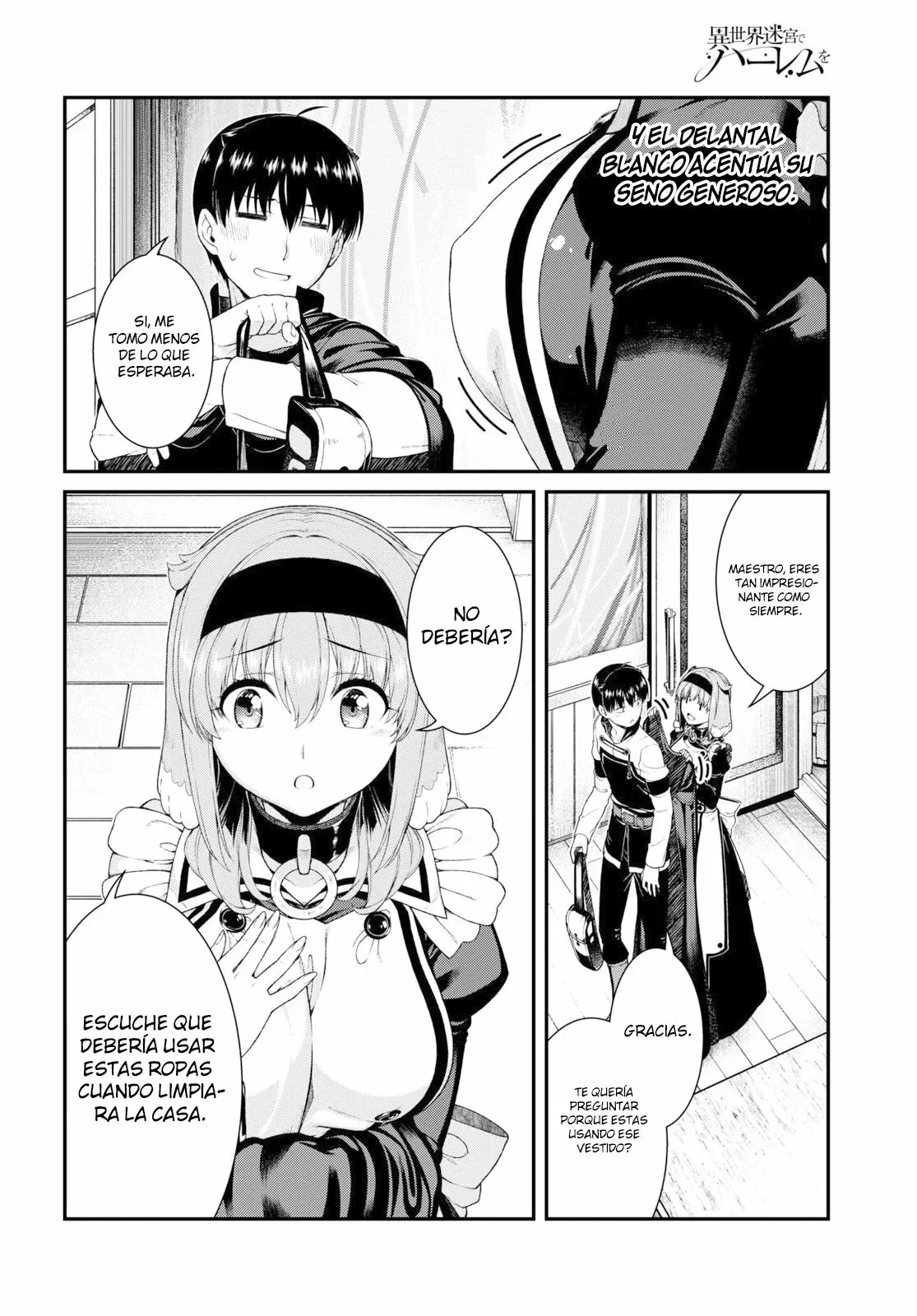 Isekai Meikyuu de Dorei Harem wo Capítulo 65 - Page 4