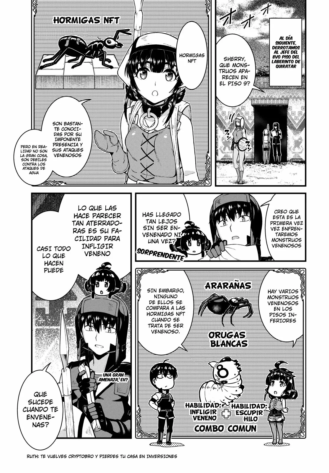 Isekai Meikyuu de Dorei Harem wo Capítulo 68 - Page 5