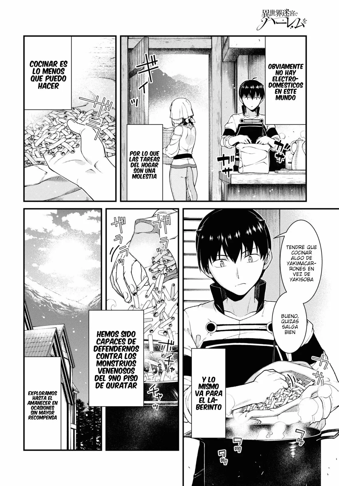 Isekai Meikyuu de Dorei Harem wo Capítulo 69 - Page 4