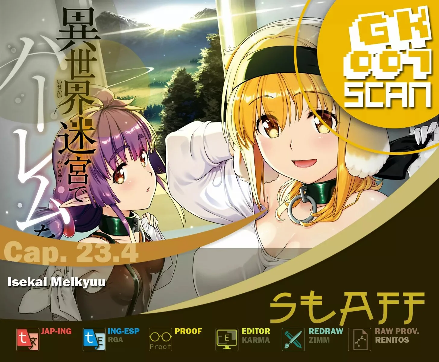 Isekai Meikyuu de Dorei Harem wo Capítulo 70 - Page 1