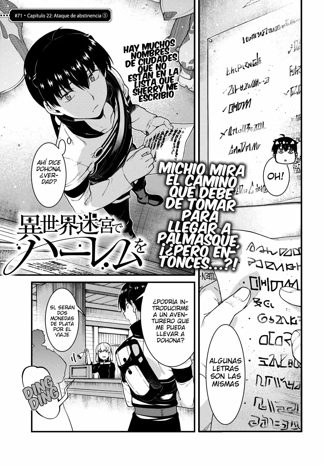 Isekai Meikyuu de Dorei Harem wo Capítulo 71 - Page 3