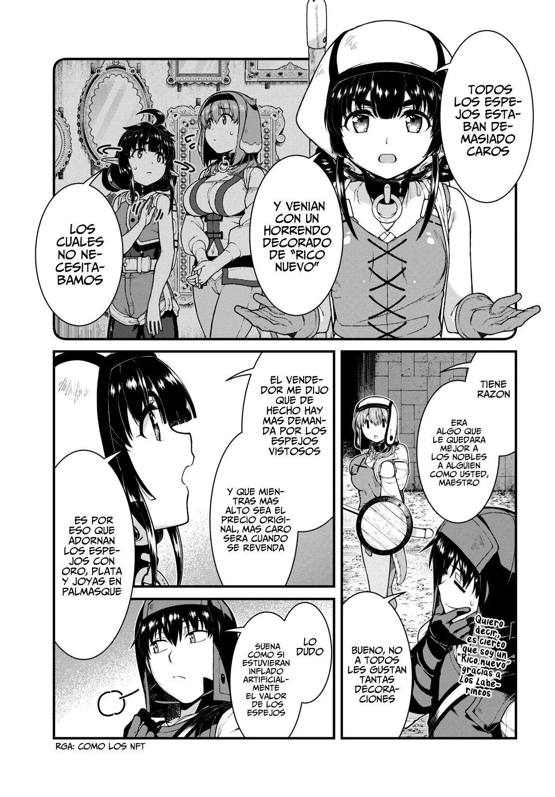 Isekai Meikyuu de Dorei Harem wo Capítulo 78 - Page 11